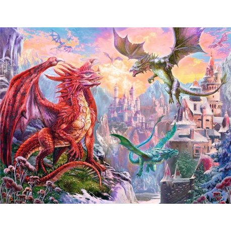Puzzle: Fantasy Dragon (2000 Teile)