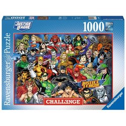 Puzzle: Challenge DC Comics (1000 Teile)