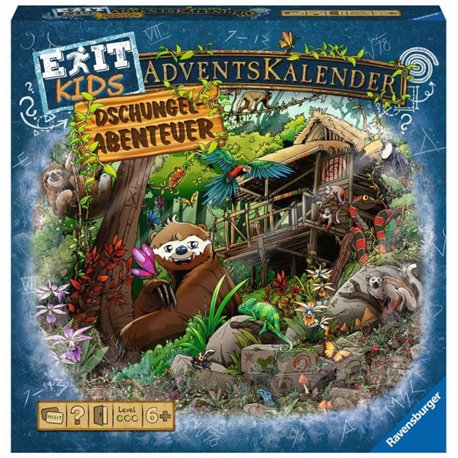 EXIT Adventskalender kids - Dschungel-Abenteuer