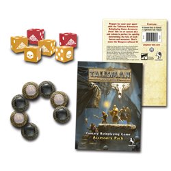 Talisman Adventures RPG Accessory Pack (Dice & Tokens)