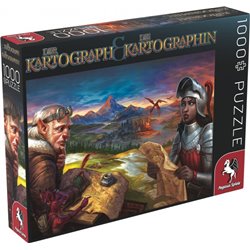 Puzzle Motiv Kartograph, 1.000 Teile