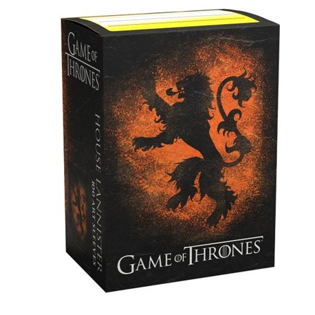 Dragon Shield: Brushed Art: Game of Thrones - House Lannister (100)