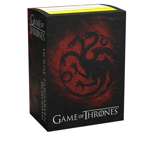 Dragon Shield: Brushed Art: Game of Thrones - House Targaryen (100)