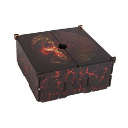 Card Storage Case Small: Inferno