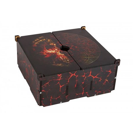 Card Storage Case Small: Inferno