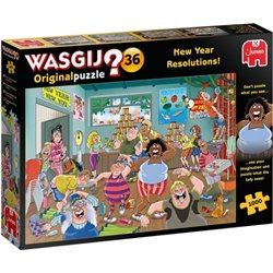 Wasgij Original 36: Gute Vorsätze fürs neue Jahr (1000 Teile)