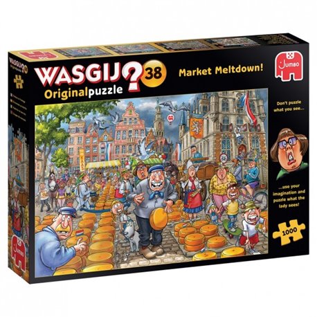 Wasgij Original 38: Market Meltdown(1000 Teile)