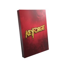 KeyForge Logo Sleeves Red