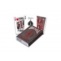 Playing Cards Bicycle Metalluxe Red