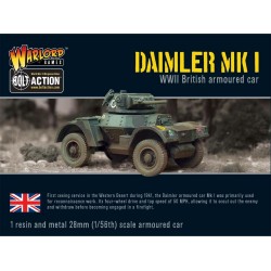 Bolt Action Daimler Armoured Car Mk 1