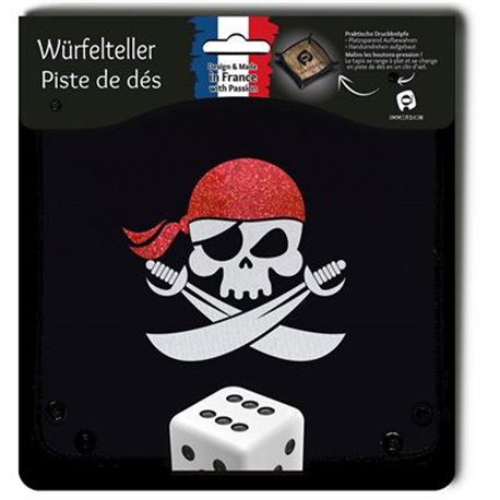 Würfelteller Pirate Neopren