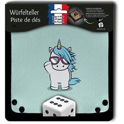 Würfelteller Hello Unicorn Neopren