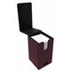 Ruby Suede Alcove Tower Deck Box