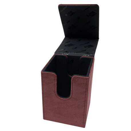 Ruby Suede Alcove Flip Deck Box