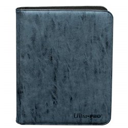 Sapphire Suede 9-Pocket Zip PRO-Binder