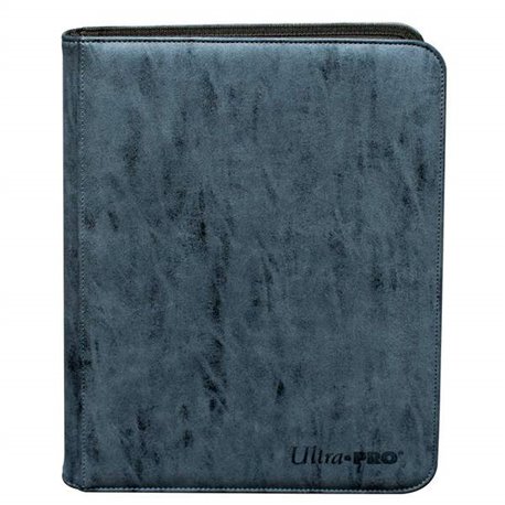 Sapphire Suede 9-Pocket Zip PRO-Binder