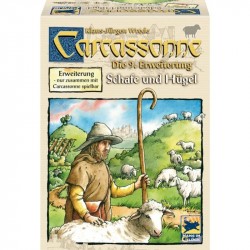 Carcassone Erw. 9 Schafe und Hügel