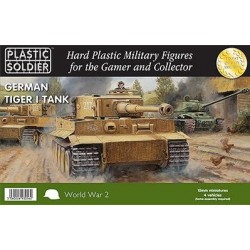 Plastic soldier German Tiger I Tank 15mm