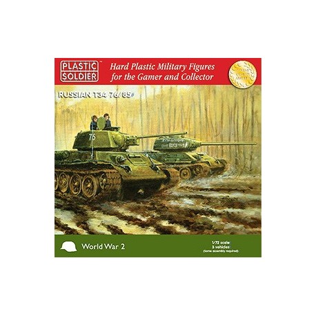 Plastic Soldier 1/72nd T34 76/85