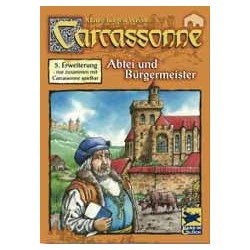 Carcassonne Erw. 5 Abtei & Bürgermeister