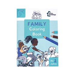 Family Coloring Book