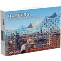 Puzzle Hamburg im Spiegel der Elbphilharmonie