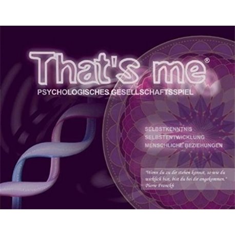 That?s Me - Gesellschaftsspiel 