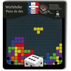Würfelteller Retro Tetris Neopren