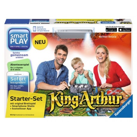 Smart Play Starterset King Arthur inkl. Smartphone-Stativ