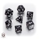 ClassicRPG Dice Black/White(7)