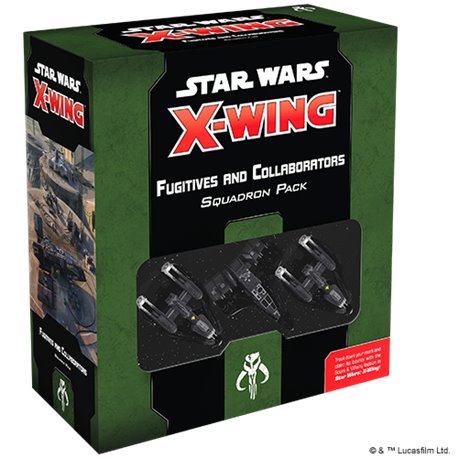 Star Wars: X-Wing 2.Ed. - Gesuchte + Kollaborateure - Erweiterungspack DE