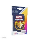 MARVEL CHAMPIONS Art-Sleeves - Captain Marvel • (Display mit 16 Einzelpacks) Sprachunabhängig