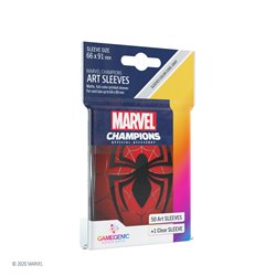 MARVEL CHAMPIONS Art-Sleeves - Spider-Man • (Display mit 16 Einzelpacks) Sprachunabhängig