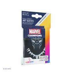 MARVEL CHAMPIONS Art-Sleeves - Black Panther • (Display mit 16 Einzelpacks) Sprachunabhängig