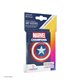 MARVEL CHAMPIONS Art-Sleeves - Captain America • (Display mit 16 Einzelpacks) Sprachunabhängig