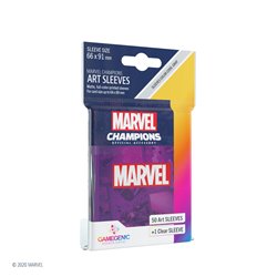 MARVEL CHAMPIONS Art-Sleeves - Marvel Purple • (Display mit 16 Einzelpacks) Sprachunabhängig