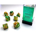 CHX26425 Gemini gold green white 7 Die Sets