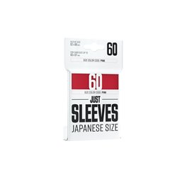 Just Sleeves - Japanese Size Red • (Einzelpack)