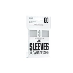 Just Sleeves - Japanese Size White • (Einzelpack)