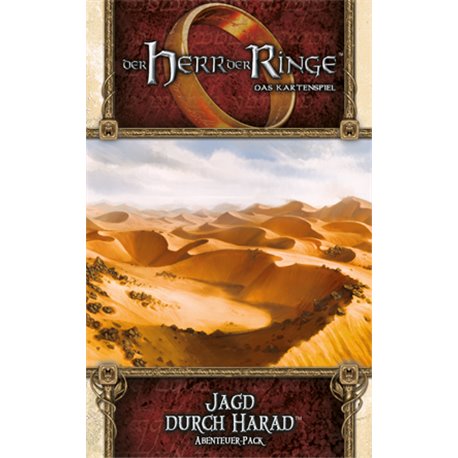 Herr der Ringe: LCG - Jagd durch Harad • Abenteuer-Pack (Haradrim-2) DEUTSCH