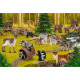 Puzzle Schleich Wild Life + Waschbärfigur