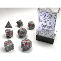 CHX25320 Speckled granite 7 Die Sets