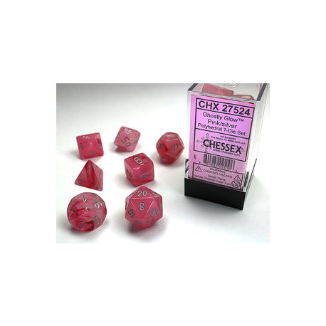 CHX27524 Ghostly Glow Pink Silver 7 Die Set