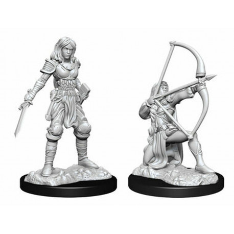 WizKids Deep Cuts Human Fighter Female