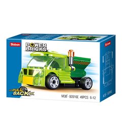 Pullback Auto Müllwagen (49 Teile) [M38-B0916E]