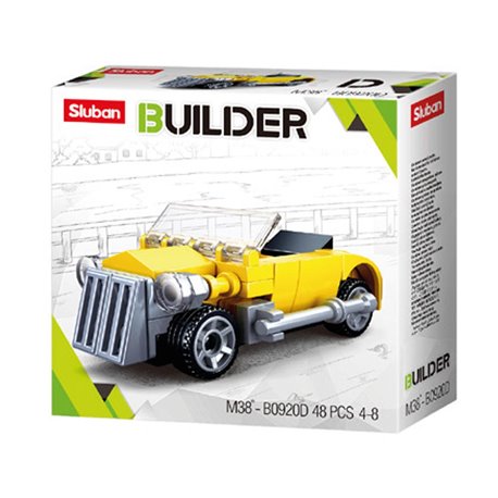 Hotrod gelb (48 Teile) [M38-B0920D]