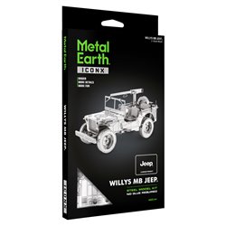 Metal Earth IconX Willys MB Jeep