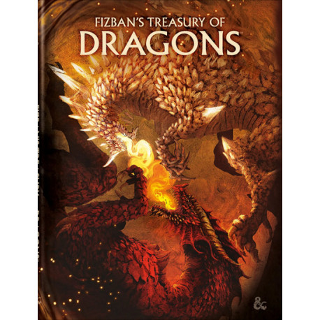 D&D Fizbans Treasury of Dragons Alternative Cover HC EN