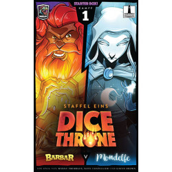 Dice Throne Barbar vs. Mondelfe