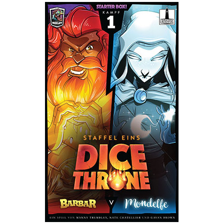 Dice Throne Barbar vs. Mondelfe